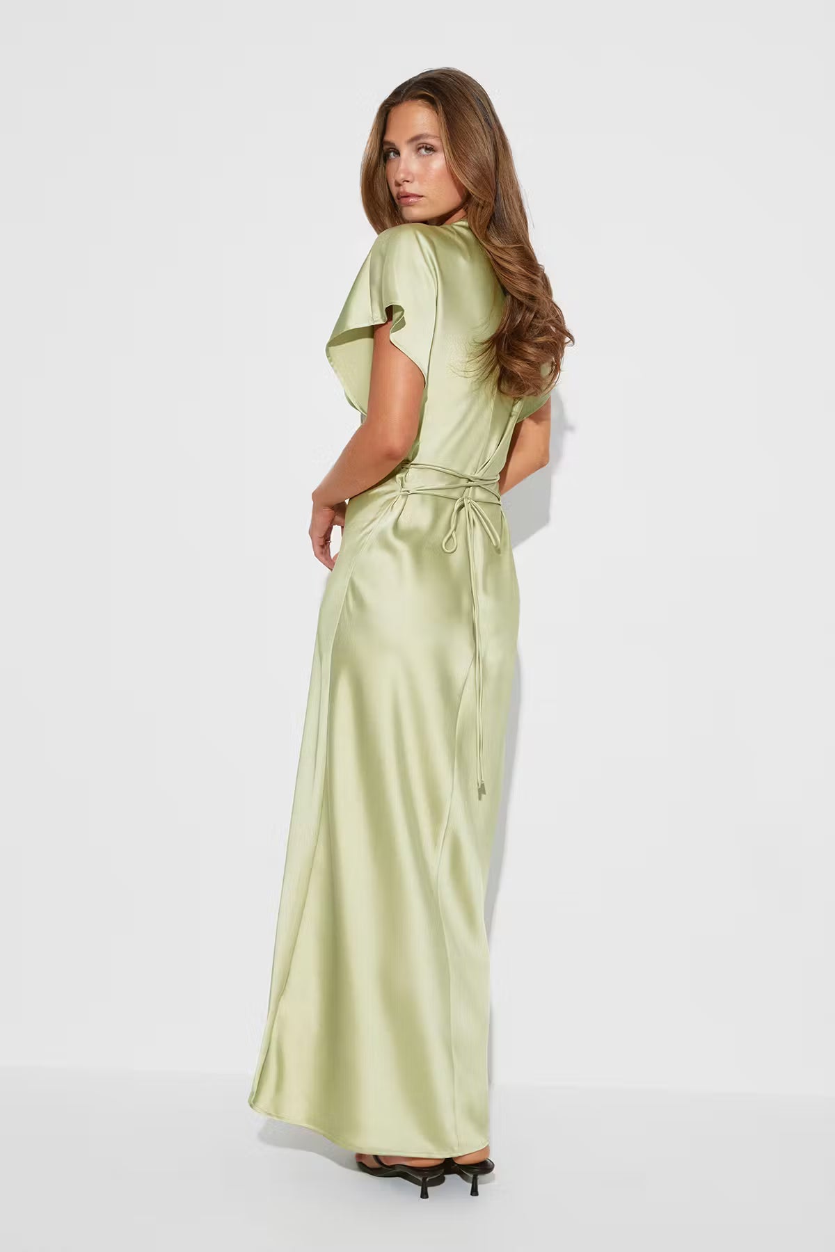 Olivia Green Maxi Dress