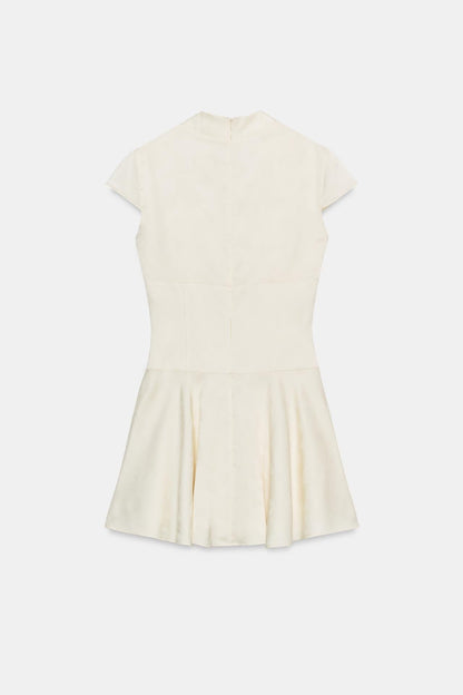 Lienne - Button Mini Dress