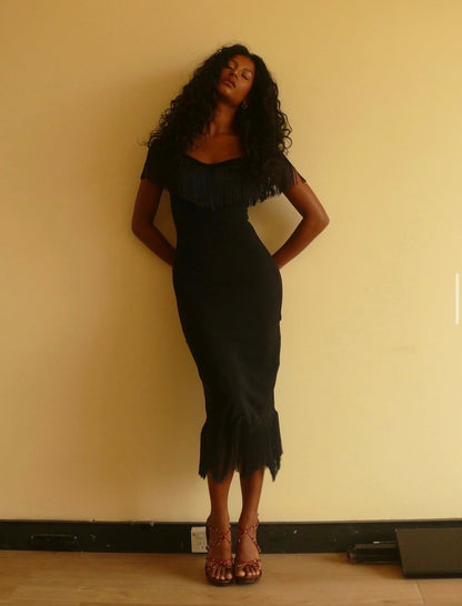 ISABELLA FRINGE DRESS