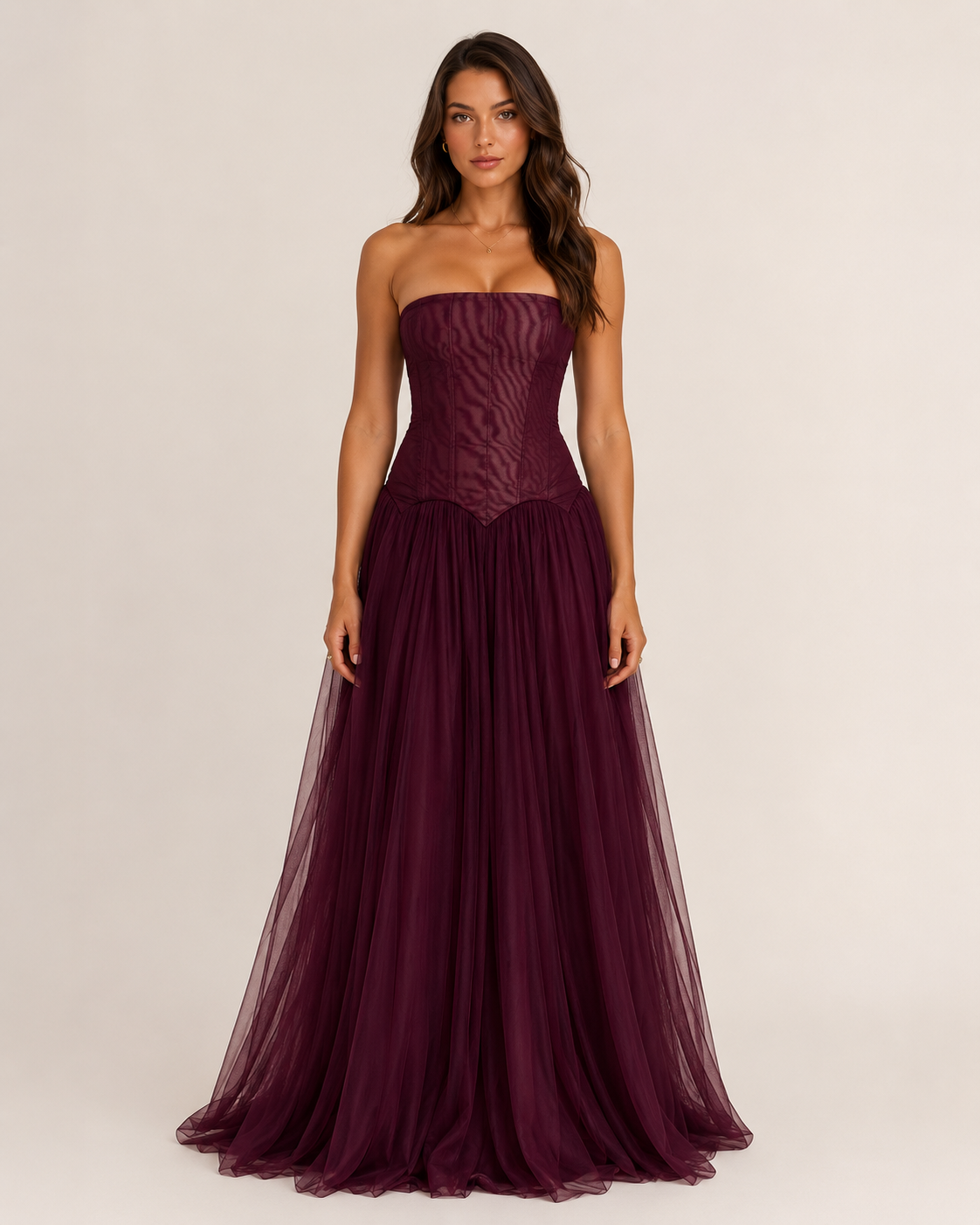 Seren | Chiffon Maxi Dress