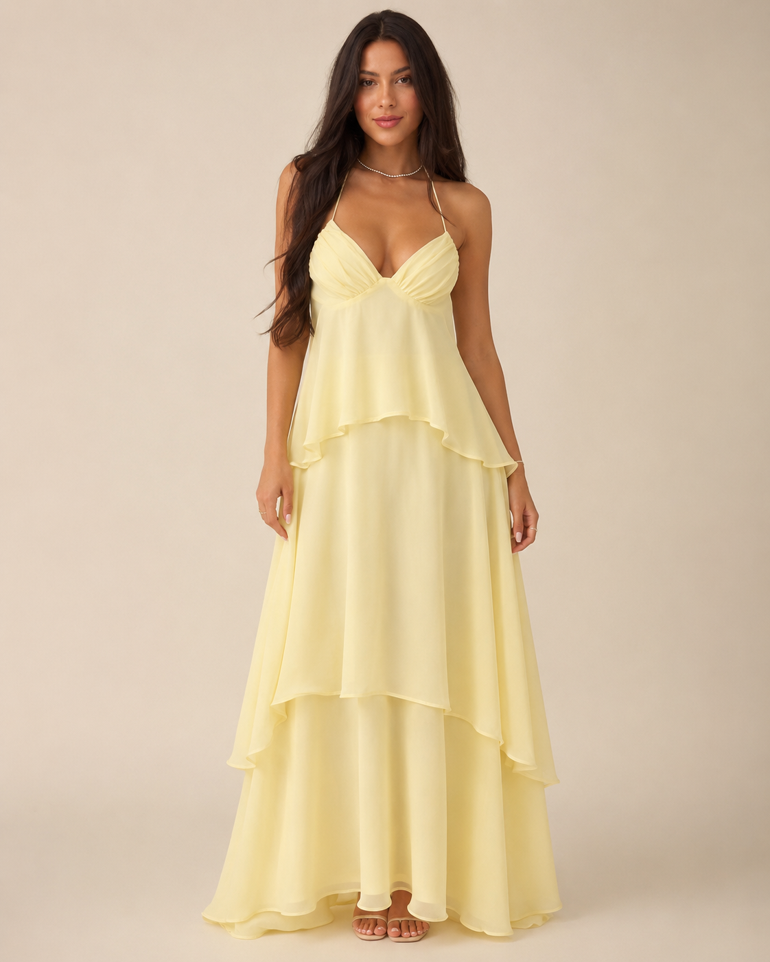 Aurelia Sky Maxi Dress