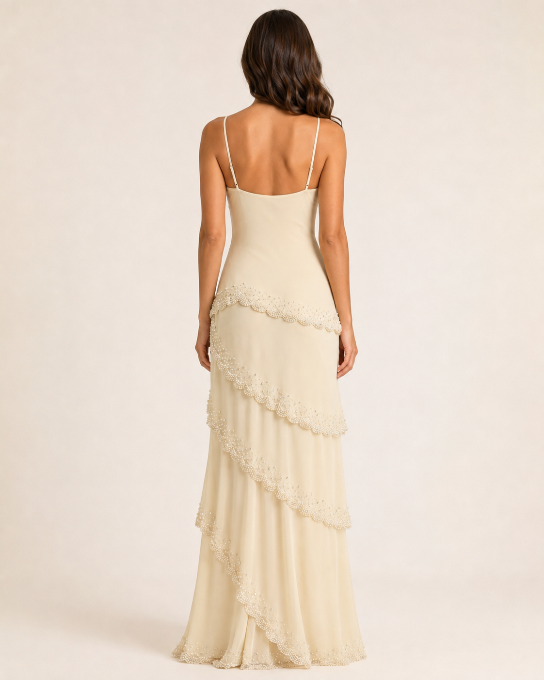 Celeste Pearl Maxi Dress