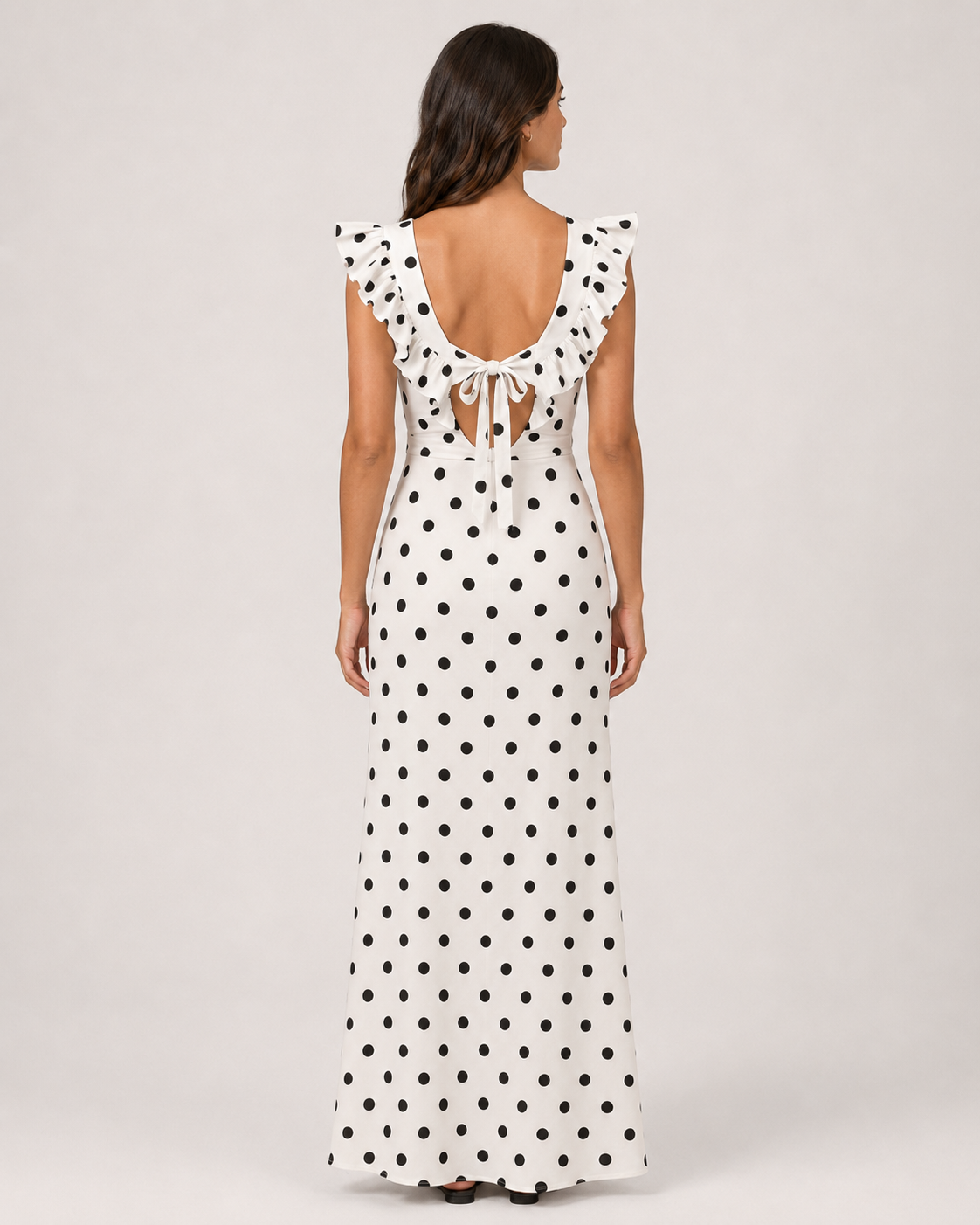 Amalia Polka Dot Maxi Dress