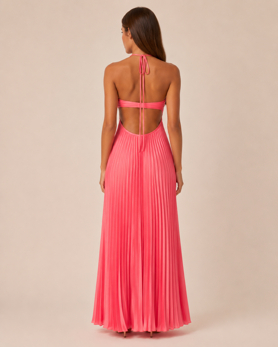 Alessia Pleated Maxi Dress