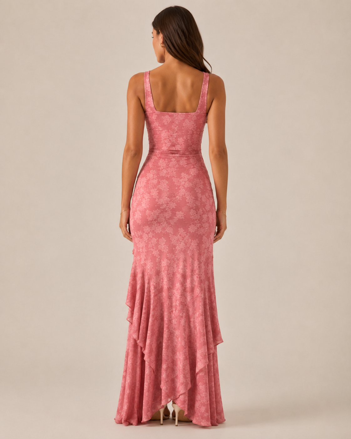 Rosalie Ruffle Maxi Dress
