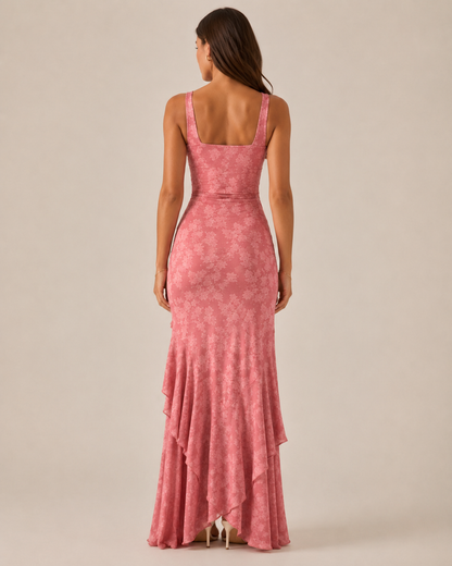 Rosalie Ruffle Maxi Dress