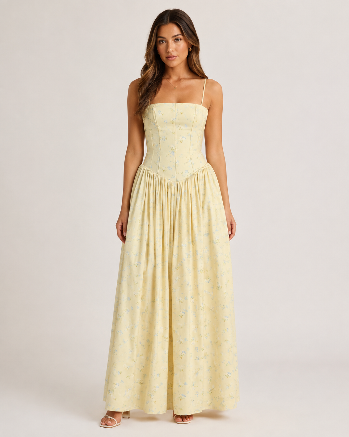 Marielle Satin Maxi Dress