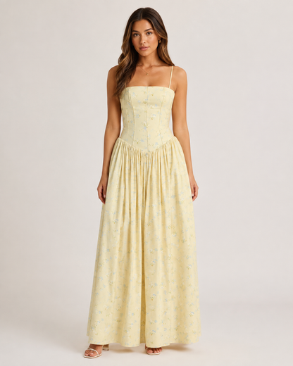Marielle Satin Maxi Dress