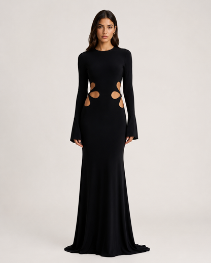 Noiré Cut-Out Maxi Dress