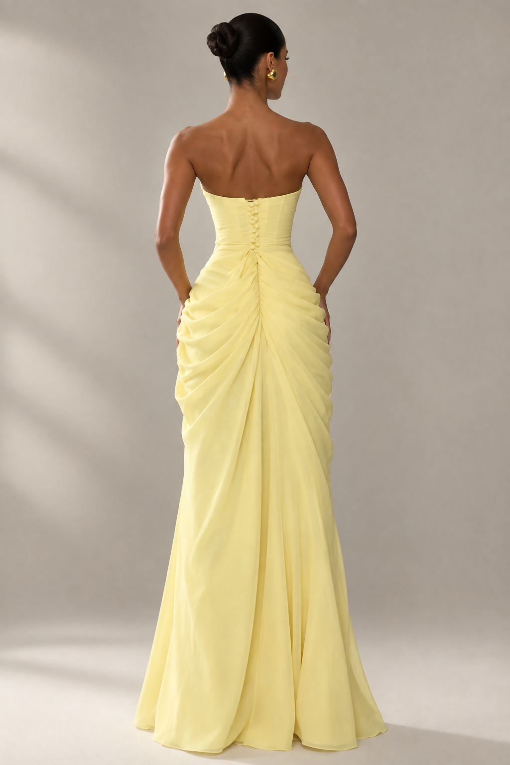 The Soleil Ruched Gown
