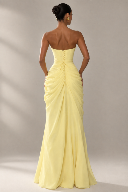 The Soleil Ruched Gown