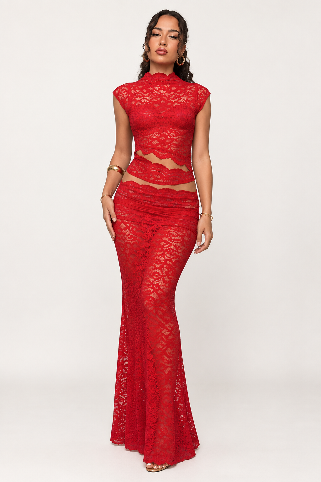 Amara Lace Co-Ord Set