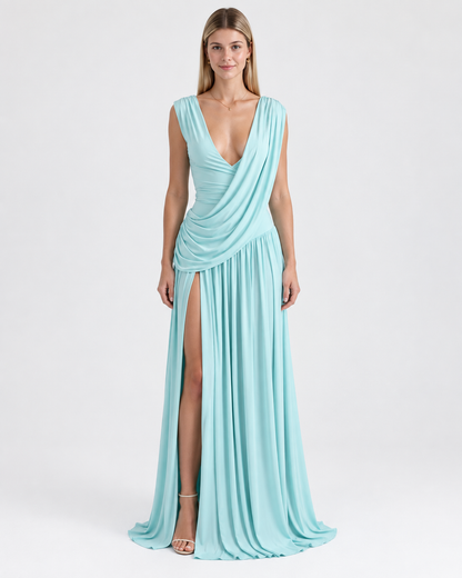 Aveline Drape Maxi Dress