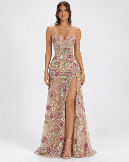 Florienne Embellished Maxi Dress