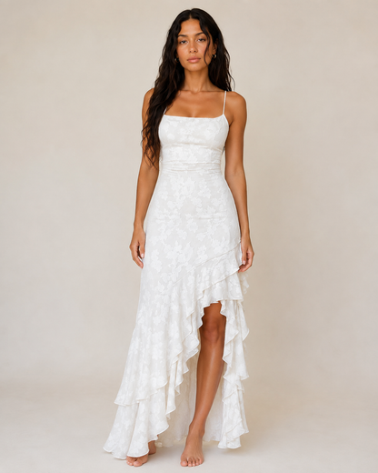 Rosalie Ruffle Maxi Dress