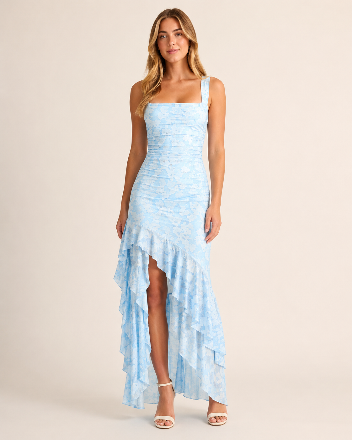 Rosalie Ruffle Maxi Dress