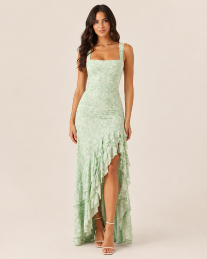 Rosalie Ruffle Maxi Dress