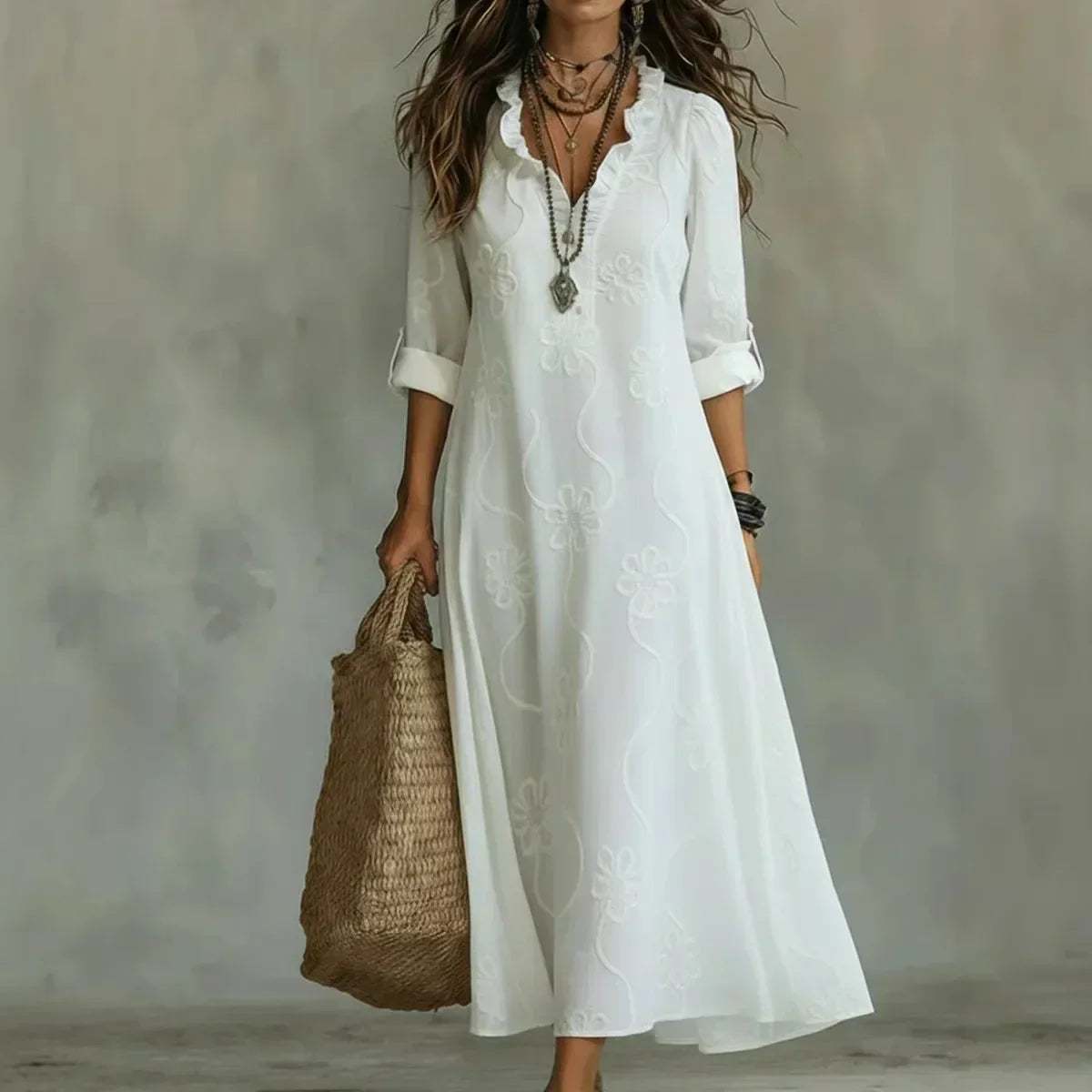 Bobbie - Floral Maxi Dress for Summer Days